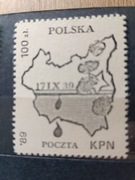 Solidarność Poczta KPN agresja ZSRR 17 IX 1939 jaśniejszy druk