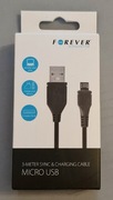Forever długi  kabel MICRO USB 3 metry 