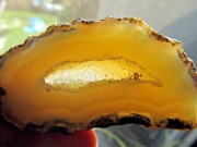 Duży Agat ze śliczną geodą kwarcową