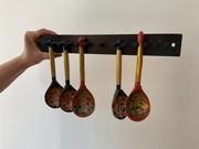 Drewniane łyżki ozdobne