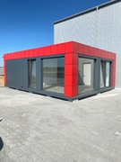 Pawilon Biurowy Kontener Handlowy 10x3 z wc Usługowy Mieszkalny 30m2