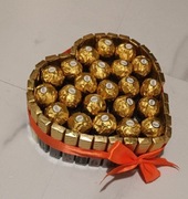 Serce z merci i Ferrero dla wyjątkowej osoby 