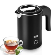 LEBENLANG Podróżny Czajnik Elektryczny ze Stali Nierdzewnej 0,5