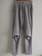 CEDARWOOD STATE spodnie dresowe z dziurami S M