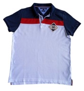 Tommy Hilfiger t-shirt oryginalna koszulka polo slim fit rozmiar L, M