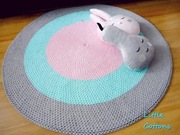 Dywan  okrągły do pokoju dziecięcego 120 cm Candy