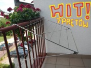 Suszarka balkonowa nierdzewna ocynkowana Kazimierz