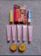 Zestaw 5 błyszczyków 3 pomadki 2 wazeliny