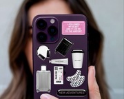 Estetyczne 3d naklejki wypukłe na telefon laptop dla miłośników podróży