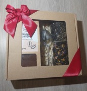 Zestaw Prezentowy Upominek Herbaty Kawa Zaparzacz