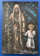 Obraz oryginalny „Stary Rok – Nowy Rok” Tomasz Pukszta fantasy słowiańskie