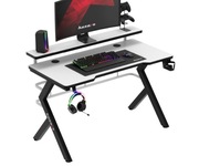 Biurko Gamingowe Huzaro Hero 5.0 White 120 cm