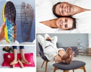 WKŁADKI DO BUTÓW AMORTYZUJĄCE ORTOPEDYCZNE ODDYCHAJĄCE ROZMIAR 35-36