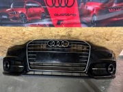 ZDERZAK PRZEDNI KOMPLETNY AUDI A6 C7 LIFT S-LINE CHROM GRIL KRATKI RADAR