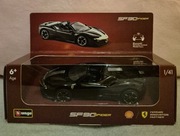 BBURAGO SHELL FERRARI SF9O Spider  ZDALNIE STEROWANY BLUETOOTH NOWY AUTKO
