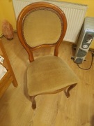 komplet 4 zabytkowych krzeseł ludwikowskich (medaliony)