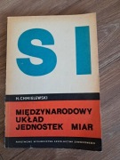 książka z 1971r "międzynarodowy układ jednostek miar" stan bdb-