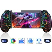 Bezprzewodowy Kontroler Mobilny Gamepad RGB z Efektem Halla