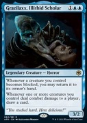 Karta MTG Grazilaxx, Illithid Scholar