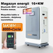 Magazyn energii 16-17KW 314ah 8000+ Polskie Menue