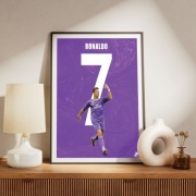 Cristiano Ronaldo - CR7 - plakat A3 - Real Madryt
