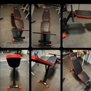 Ławka ławeczka do ćwiczeń klatka siłownia regulowana skosy Stan Bdb Fordon