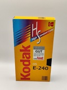 Kaseta VHS Kodak HS E-240 UŻYWANA