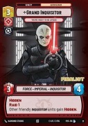 Star Wars: Unlimited - LOF - Grand Inquisitor (L) PROMO FINALIST