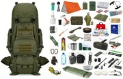 Plecak Ucieczkowy Ewakuacyjny 100 litrów z wyposażeniem plecak Survivalowy 