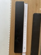 Uchwyt krawędziowy 220 czarny mat struktura