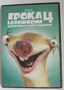 Epoka lodowcowa 4 Wędrówka kontynentów film dvd animacja 
