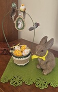Ozdoby wielkanocne + zajączek