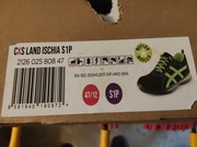 Obuwie robocze półbuty Canis CXS LAND GAVI O1 CZARNO-ZIELONY rozmiar 47