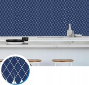 Płytki Samoprzylepne Naklejane na Ścianę 30x30 cm 10 szt Pruski Błękit 