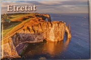 Magnes na lodówkę pamiątka z Etretat w Francji 80x55 