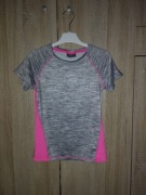 T-shirt sportowy elastyczny r. 146/152 (XXS/XS)