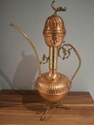 Dzbanek z miedzi i mosiądzu