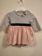 Sukienka niemowlęca z body