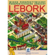 Lębork Widok perspektywiczny - Mapa