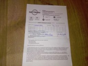 Wodomierz Metron karta gwarancyjna 2007 ulotka lista serwisów