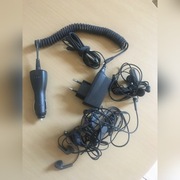 Ładowarka sieciowa, samochodowa, słuchawki nok