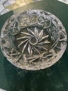 Popielnica kryształowa PRL