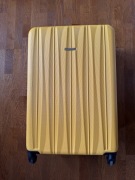 Duża walizka na kółkach XL żółta Puccini