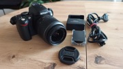 NIKON D60 APSC CCD!!! + Nikkor 18-55VR, stan IDEALNY (-), dwie baterie