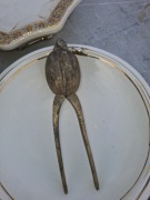 Dziadek do orzechów, staroć, mosiądz, vintage 