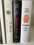 Yuval Noah Harari , zestaw 3 książek , Homo Deus , 21 lekcji, Sapiens 