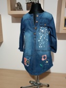 Jeansowa sukienka"NEXT"używana rozmiar 92