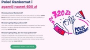 Link polecający Rankomat 120 zł zwrotu 