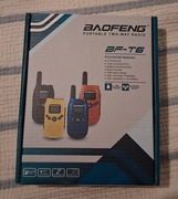 Radio Baofeng BF-T6 4 sztuki Krótkofalówka Walkie-talkie, łoki toki