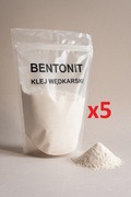 x5 kg Bentonit Klej Wędkarski Do Zanęt / Zanęta wędkarska / Spławik / Match